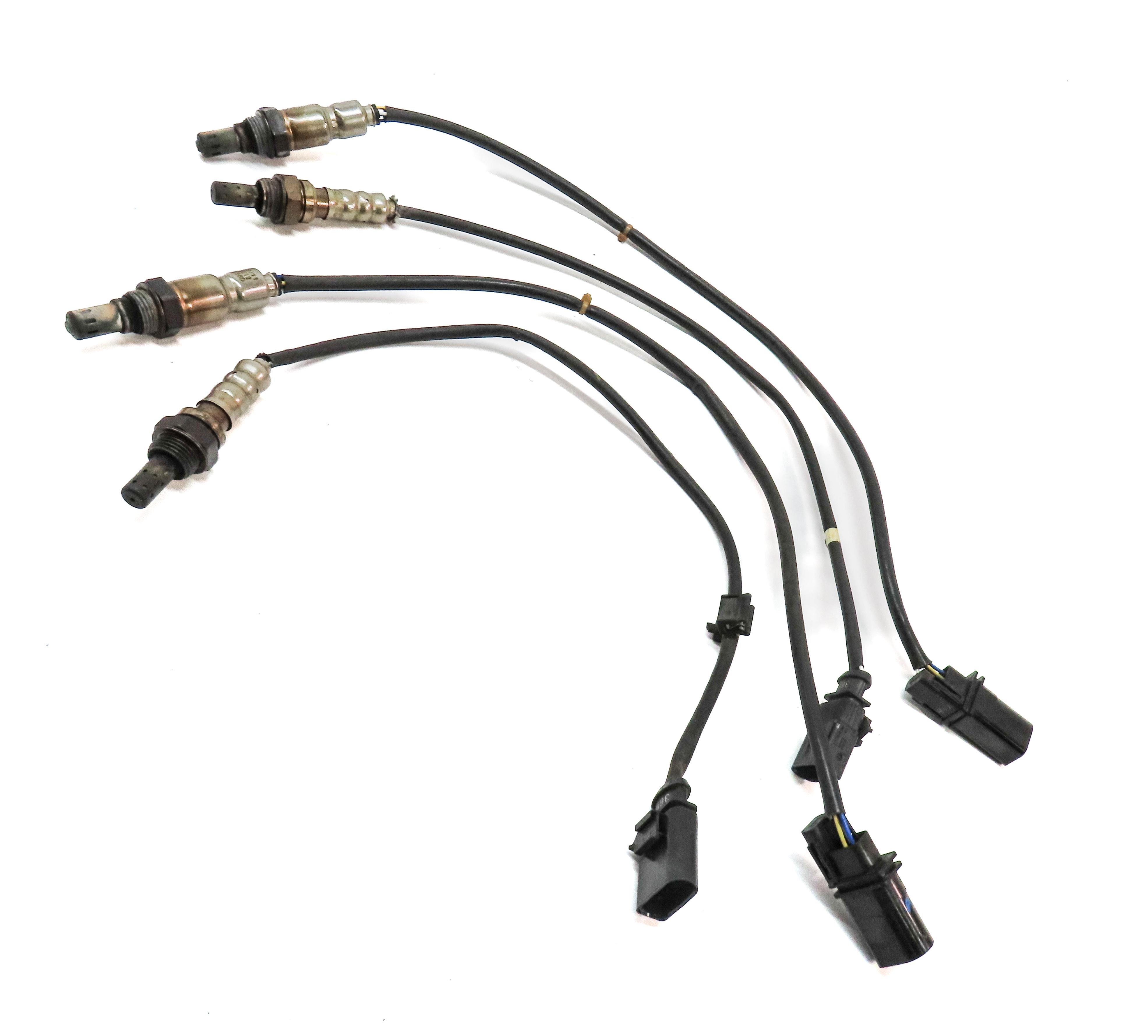 2012 AUDI A6 (C7) 3.0L SUPER (CGXB) ENGINE OXYGEN O2 LAMBDA PROBE SENSOR SET/4 — exact item pictured